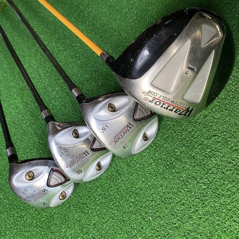 Warrior Custom Driver and 3/5/7 Fairway Wood Set Graphite SidelineSwap