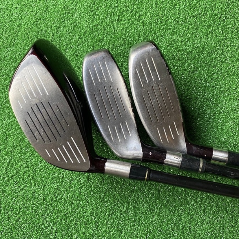Nickent Genex 3DX 3 wood, 3 and 4 Hybrids Set Golf Clubs SidelineSwap