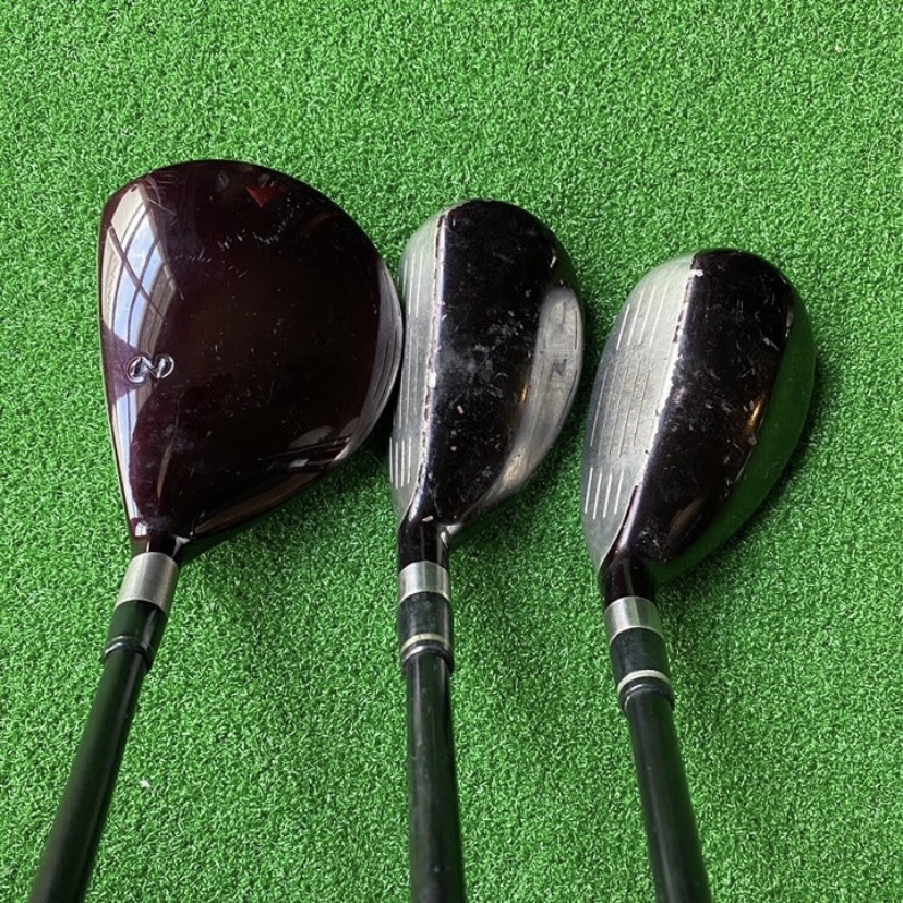 Nickent Genex 3DX 3 wood, 3 and 4 Hybrids Set Golf Clubs SidelineSwap