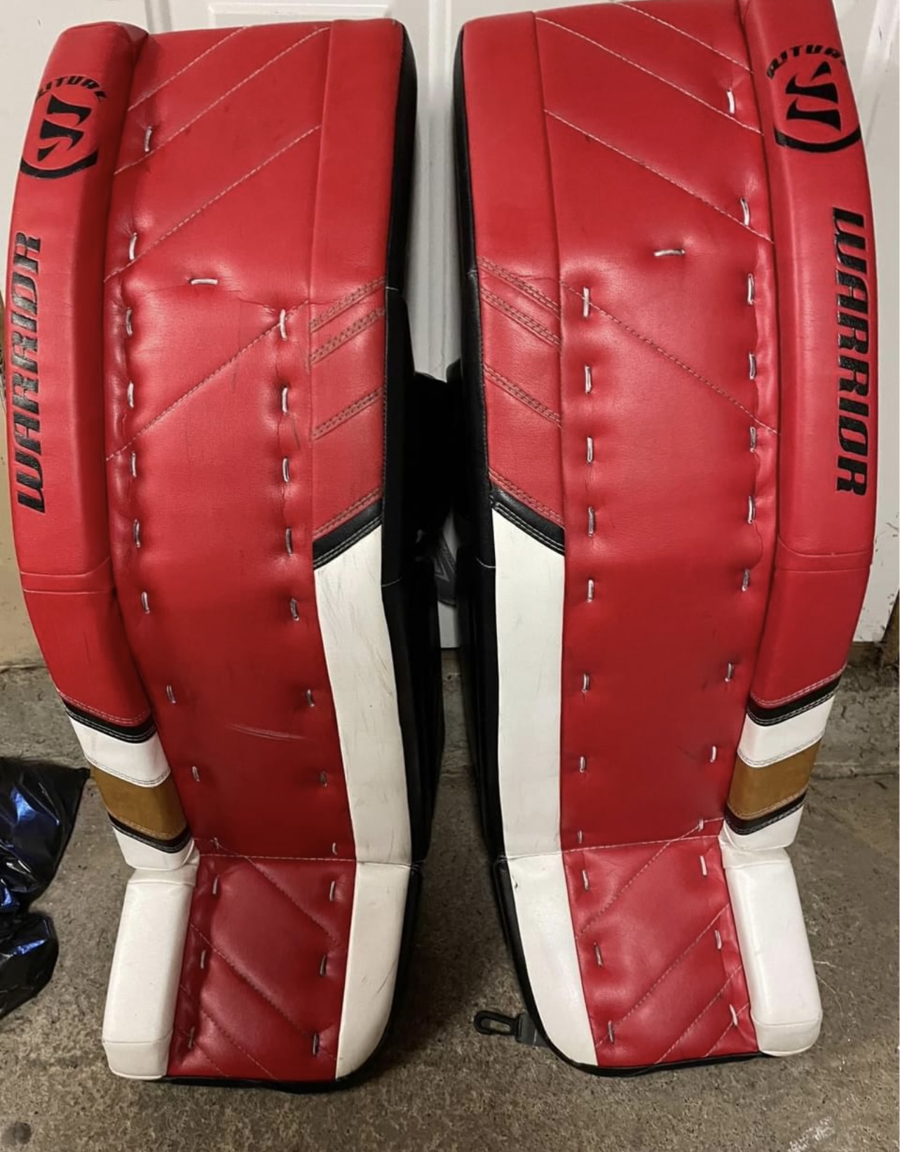 Used 37" Regular Warrior Ritual G3 Pro Goalie Full Set Pro Stock