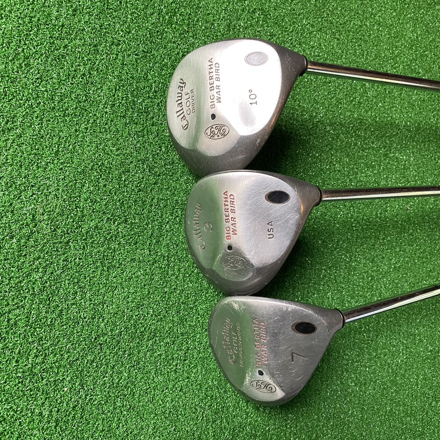 Callaway Big Bertha Driver, 3 and 7 Fairway Wood Combo Set Golf Club