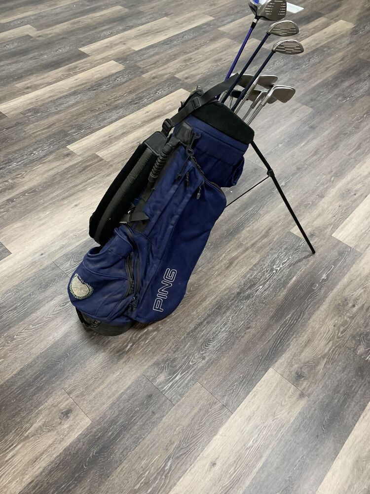 Complete Set of PING Golf Clubs + Callaway Fairway Woods SidelineSwap