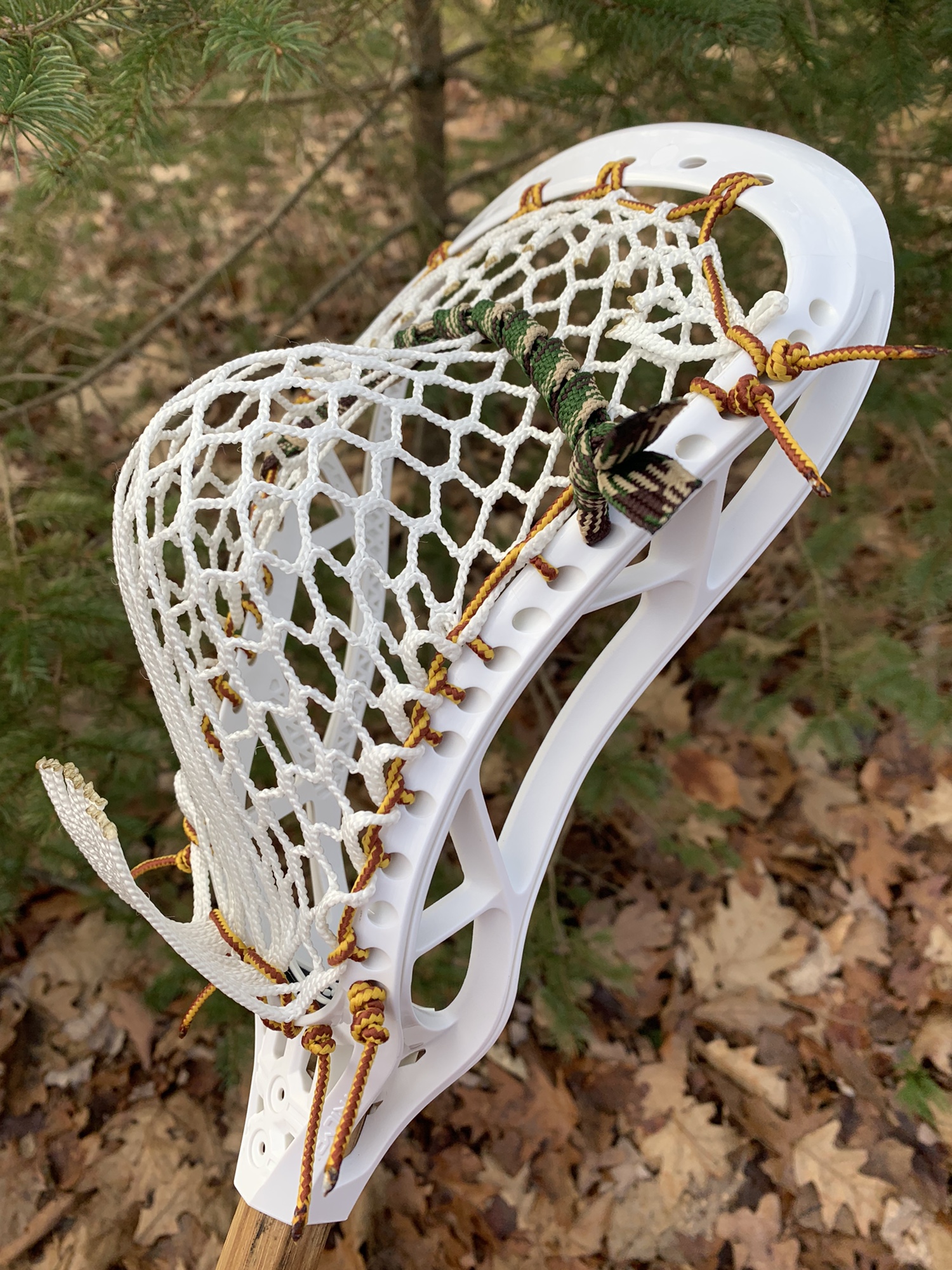 NEW Brine Triumph X Defense Lacrosse head Custom Strung w/ Semisoft