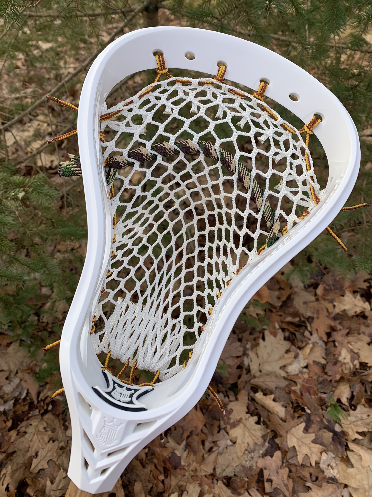 NEW Brine Triumph X Defense Lacrosse head Custom Strung w/ Semisoft