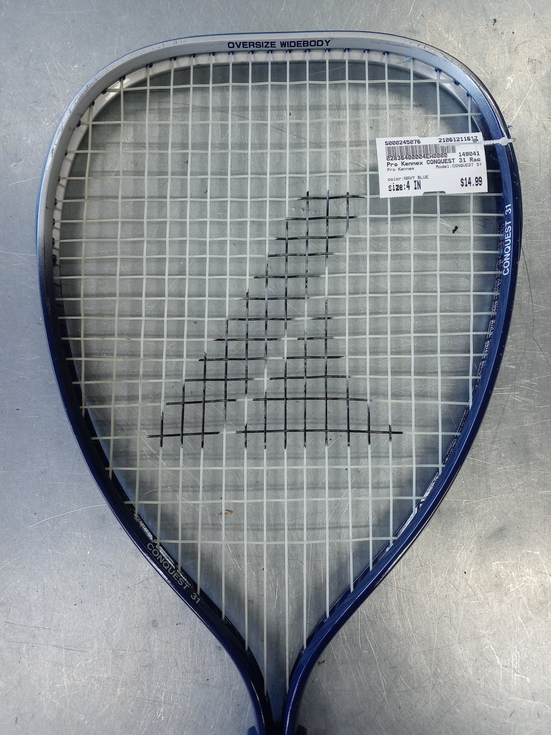 Used Pro Kennex Conquest 31 4" Racquet Sports Racquetball Racquets SidelineSwap