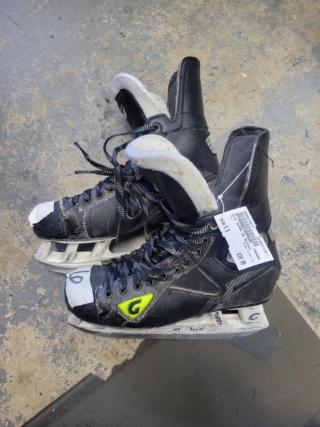 Used Graf Supra G5 Senior 6 Ice Hockey Skates SidelineSwap