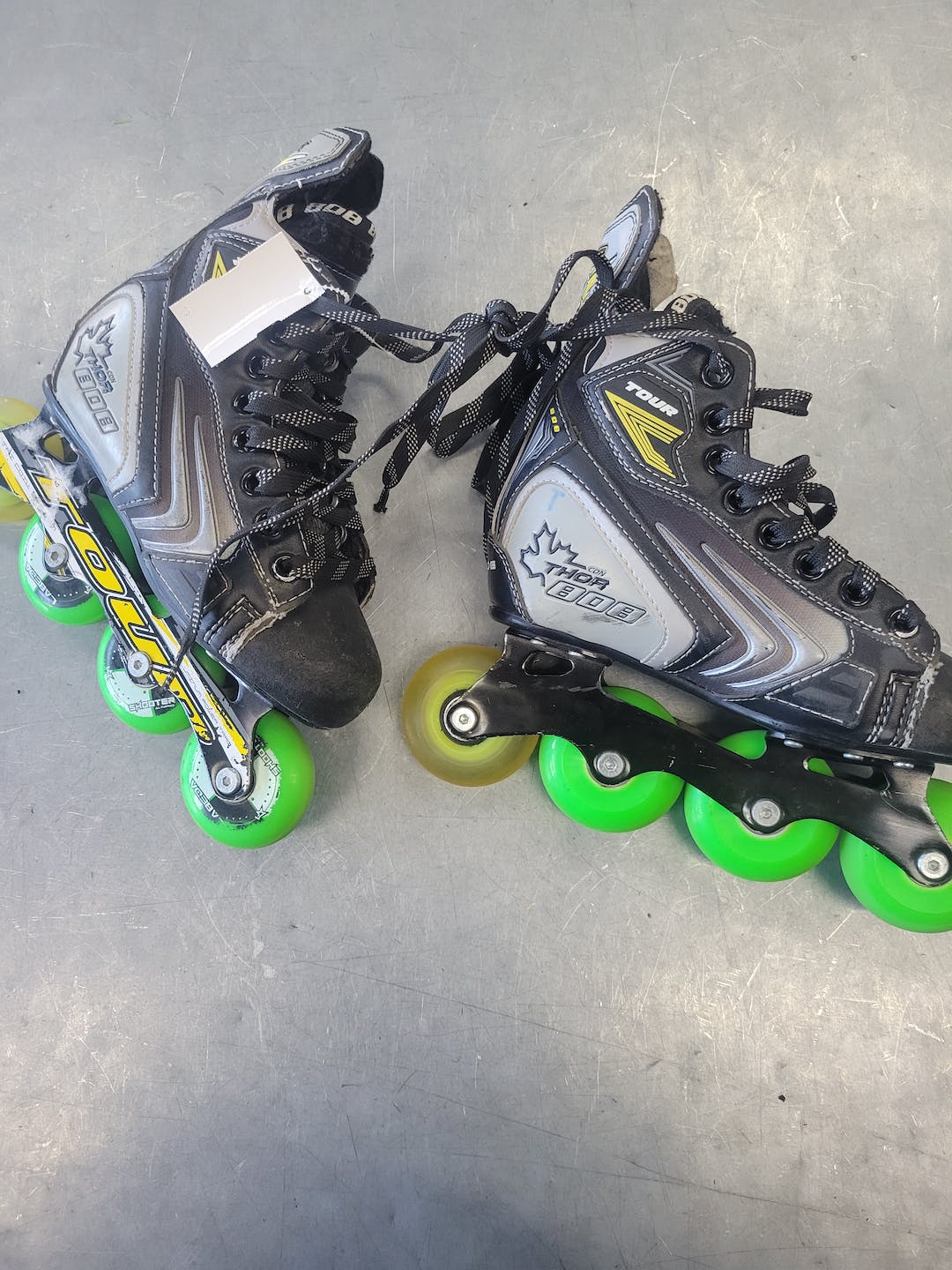 Used Alkali Adjustable Roller Hockey Skates SidelineSwap