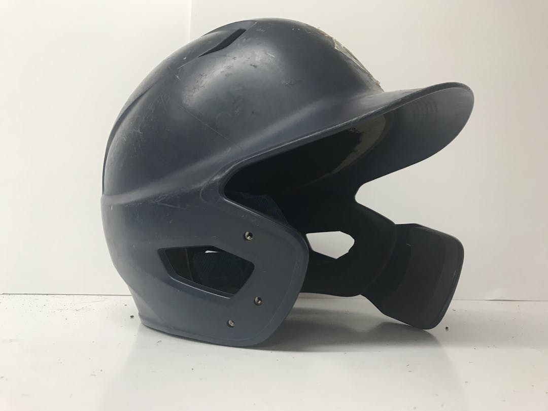 Used Easton Navy Jr W C Flap S M Standard Baseball And Softball Helmets