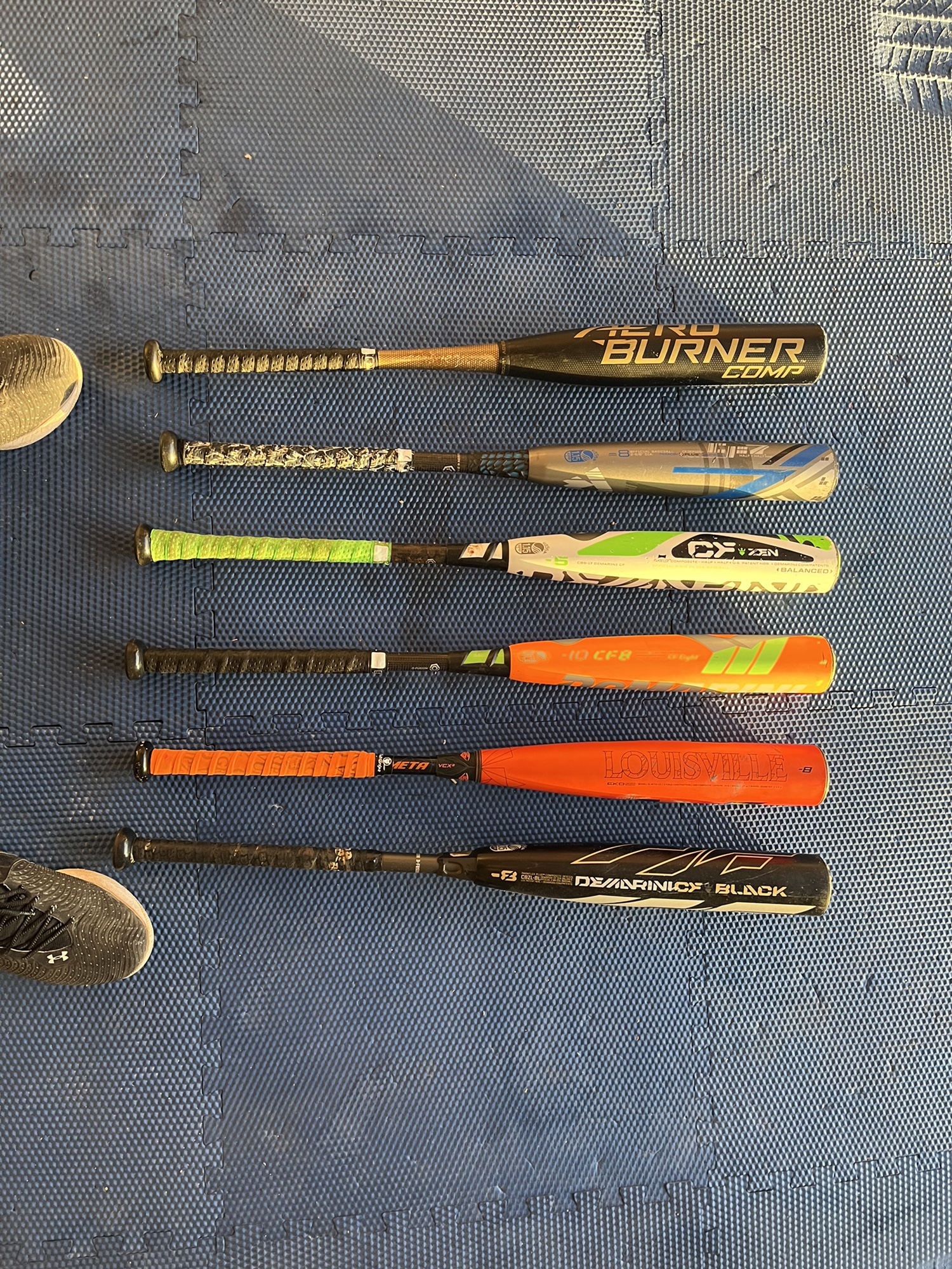 Green Zen, CF 7, CF 8, baseball bats SidelineSwap