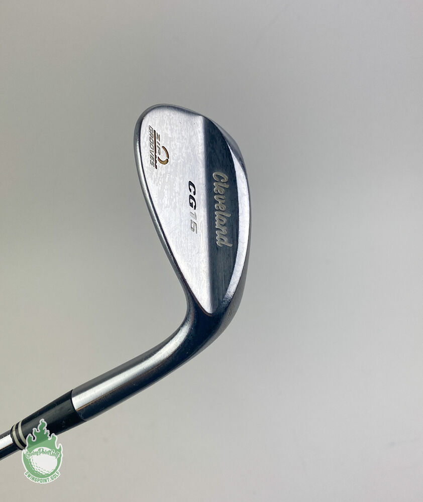 Used RH Cleveland CG15 Zip Grooves Wedge 60*12 Wedge Flex Steel Golf