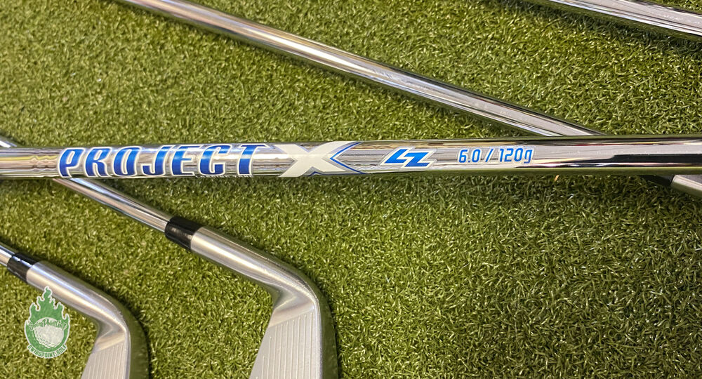 Used RH PXG 0311T Gen 2 Irons 5PW Project X LZ 6.0 120g Stiff
