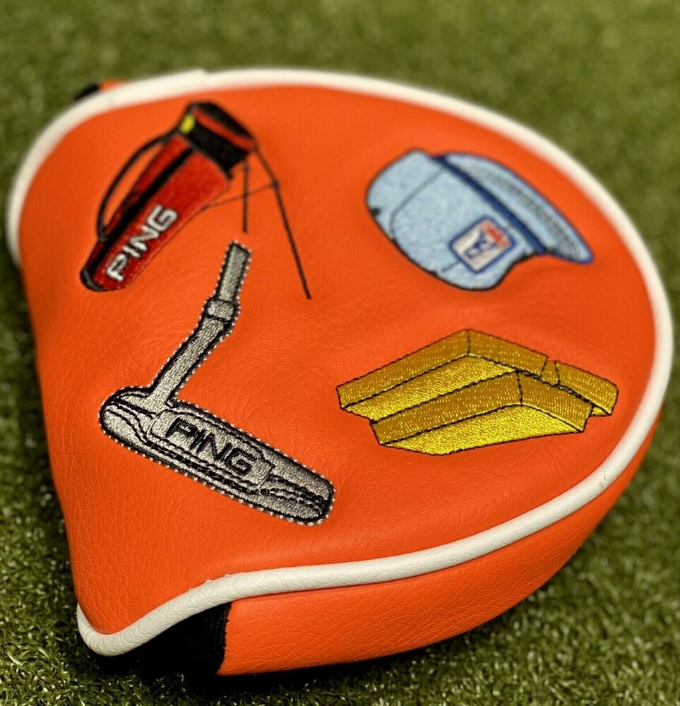 PING Decal Mallet Putter Cover Headcover 2022 Style MINT! 76103