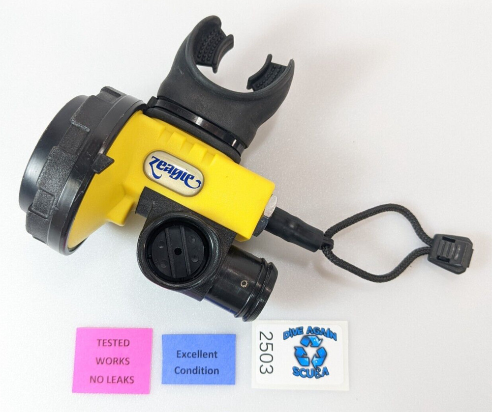 Zeagle Octo + Regulator / OctoZ Inflator Plus Air 2 Scuba Dive Air