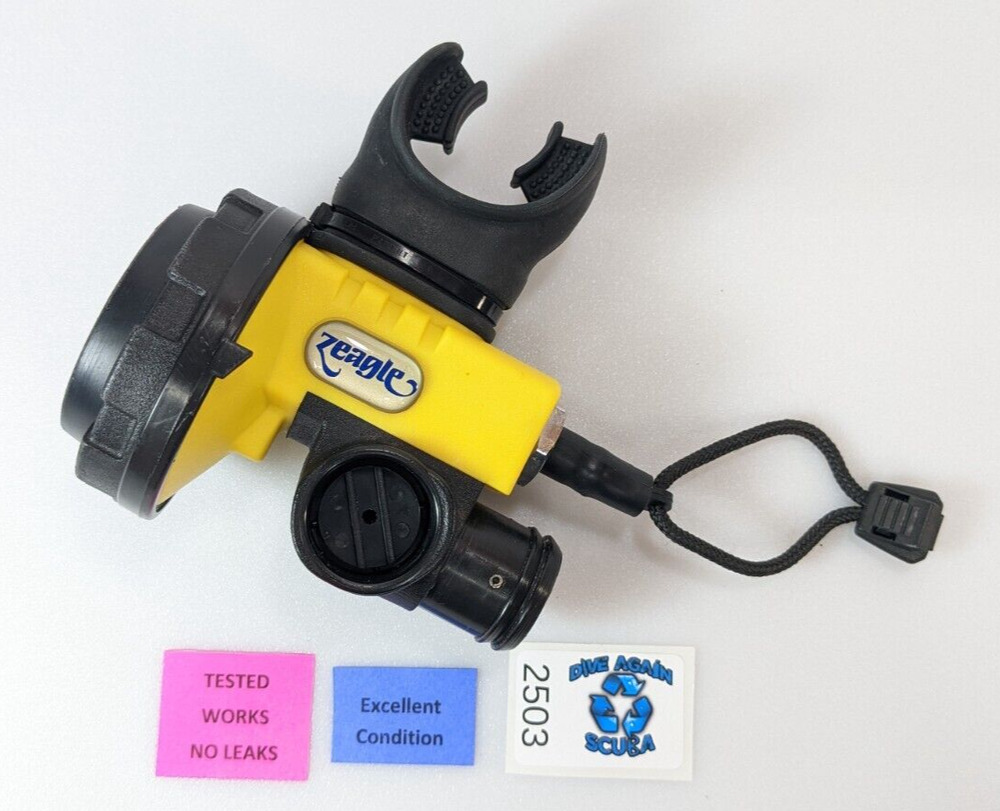 Zeagle Octo + Regulator / OctoZ Inflator Plus Air 2 Scuba Dive Air Source SidelineSwap