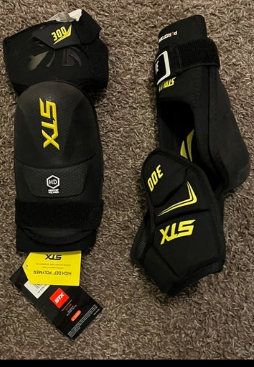 New Large STX Stallion 300 Elbow Pads SidelineSwap