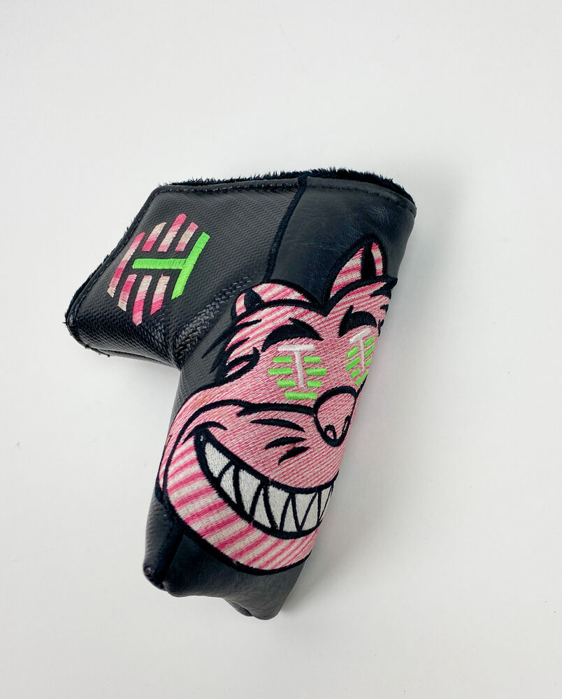 Tour Dept. Bettinardi Black Leather Fat Cat Pink T Hive Blade Putter