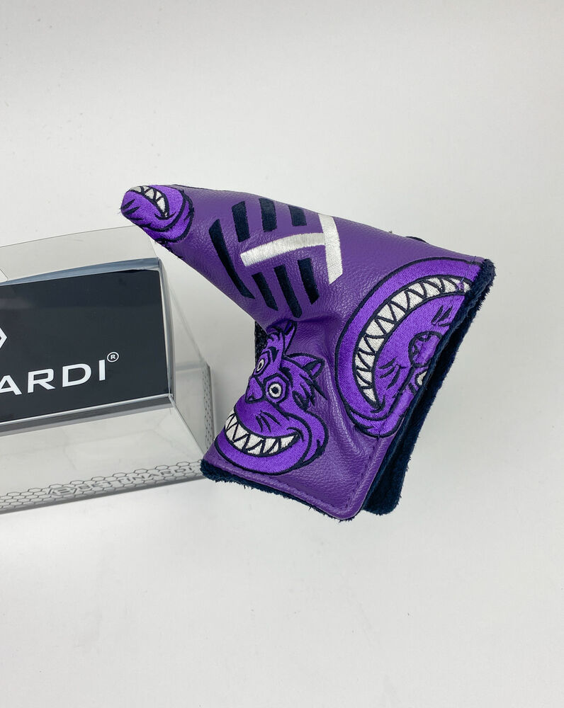 New in Box Tour Dept. Bettinardi Purple Fat Cat Blade Putter Head Cover