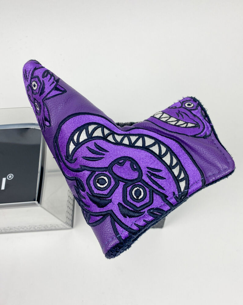 New in Box Tour Dept. Bettinardi Purple Fat Cat Blade Putter Head Cover