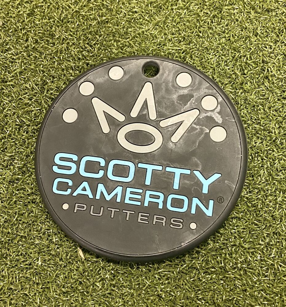 Used Scotty Cameron Titleist Fine Milled Putters Gray Putter Disc Bag