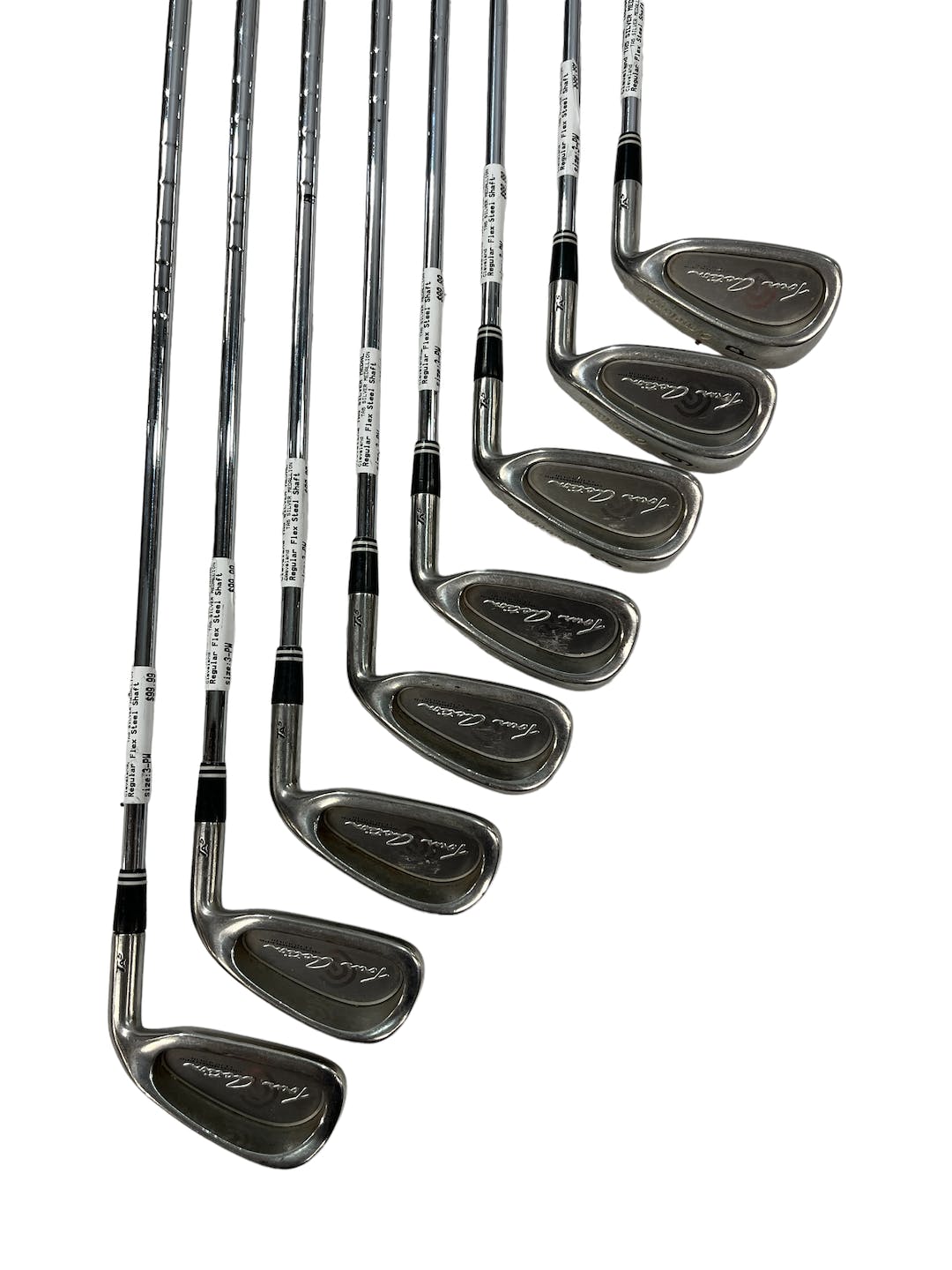 Used Cleveland Ta5 Silver Medallion 3ipw Regular Steel Iron Set