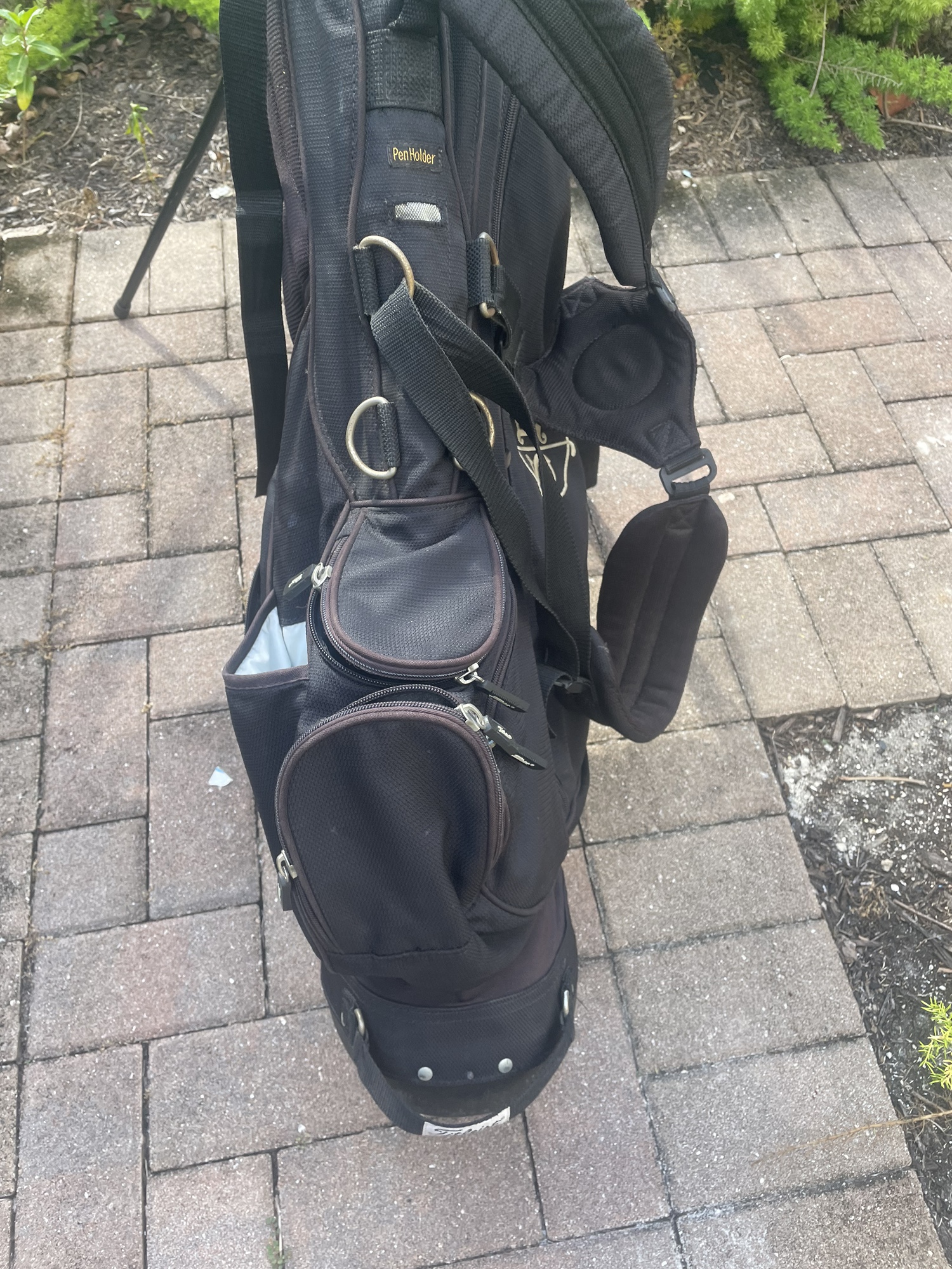 Titleist Golf Stand Bag With Double Shoulder Strap , Club dividers