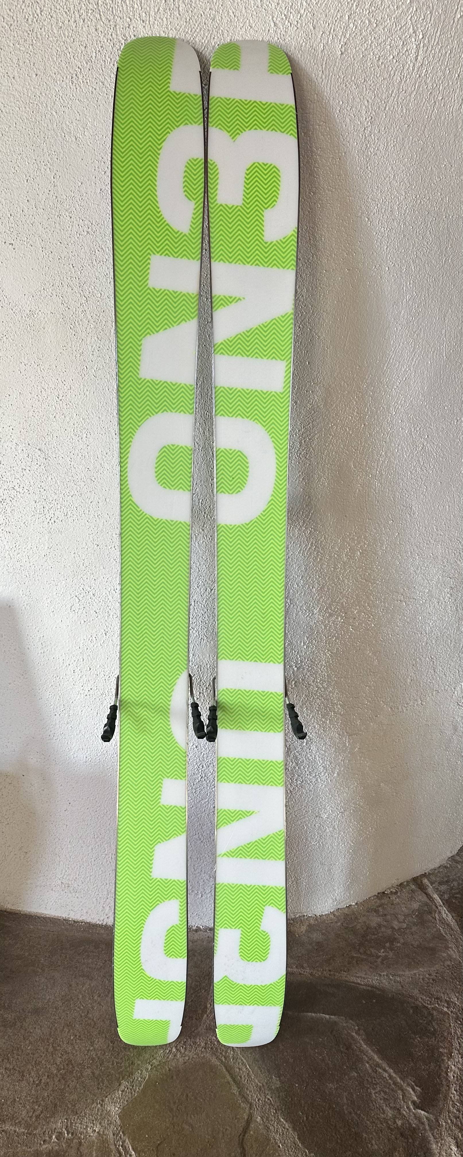 Lightly used Women's 2020 ON3P 161 cm Jessie 108 Skis With Bindings SidelineSwap