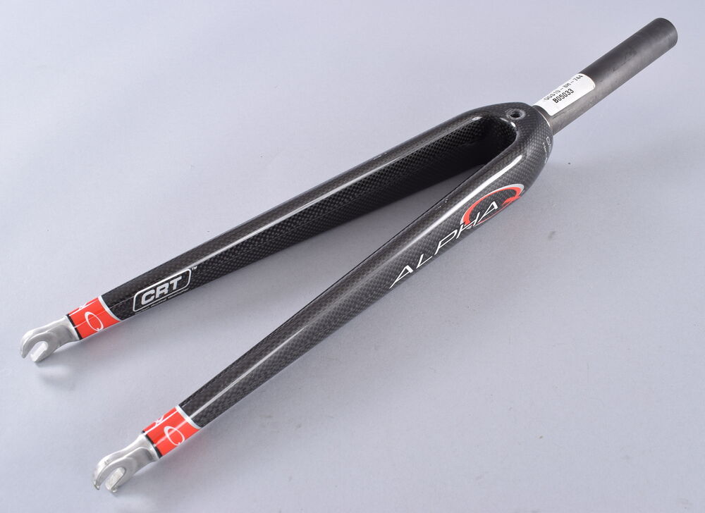Alpha GS10 Carbon Road Fork 700c 100mm Q/R Rim Brake 1 1/8" Threadless