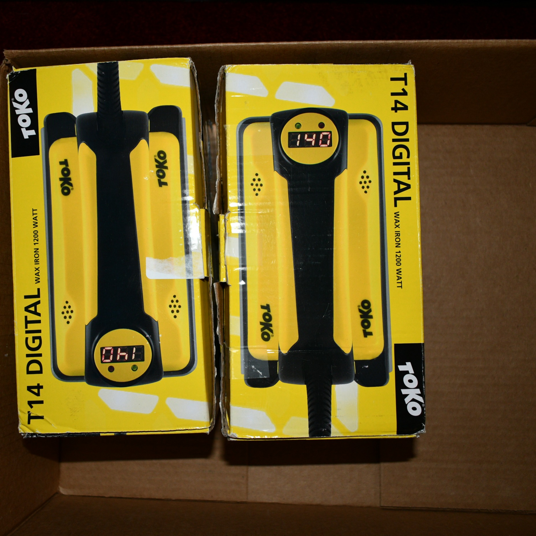 Toko T14 Wax Iron and Base Cleaner Wax Digital 1200W 110V Ski Race