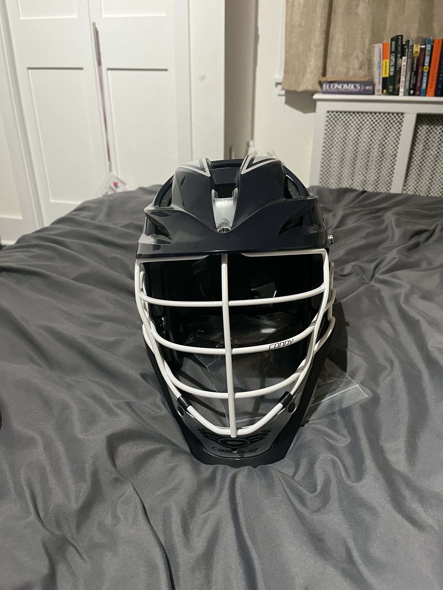 NEW All American Cascade S (Navy blue, White Facemask) Lacrosse