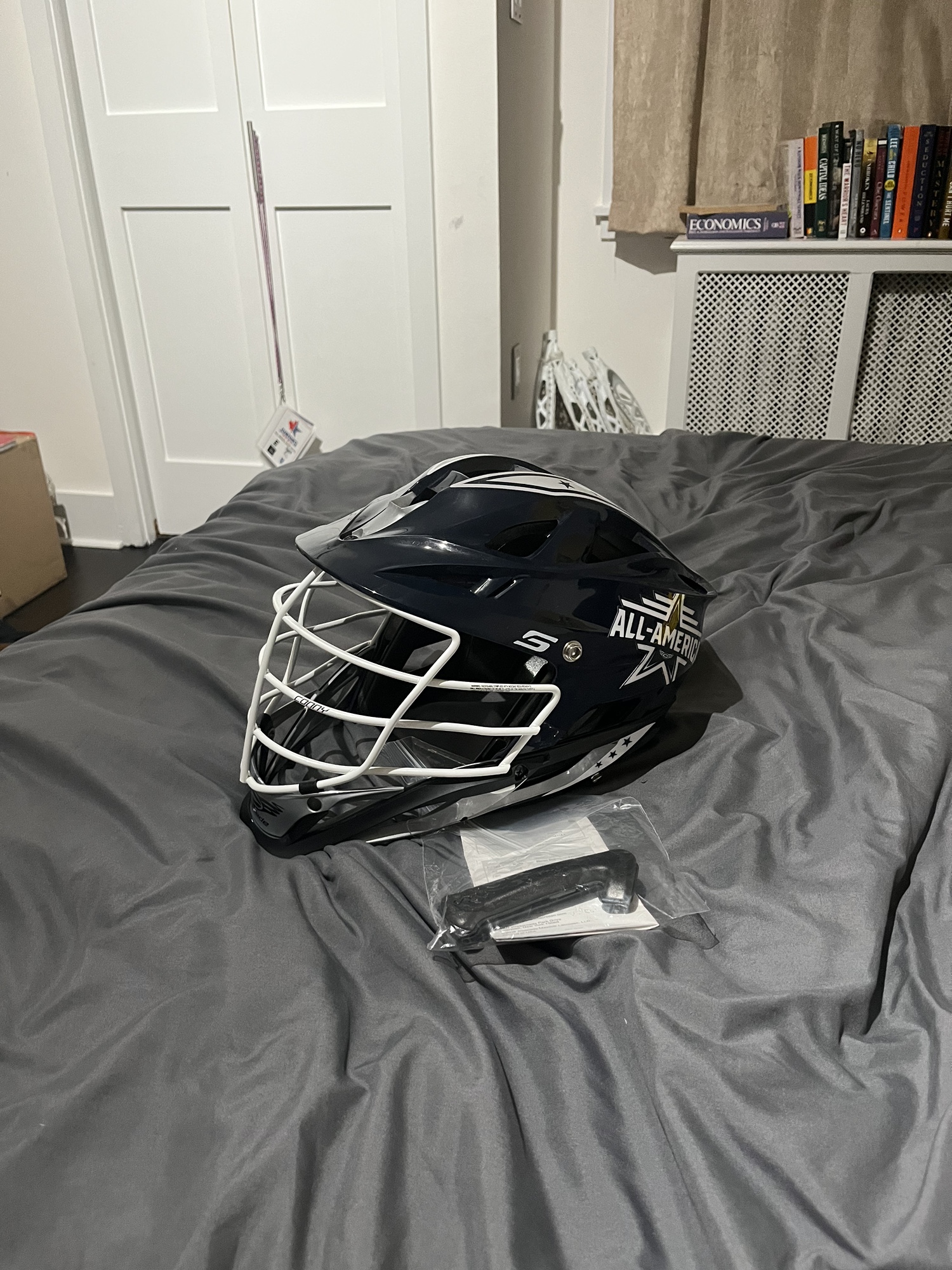 NEW All American Cascade S (Navy blue, White Facemask) Lacrosse