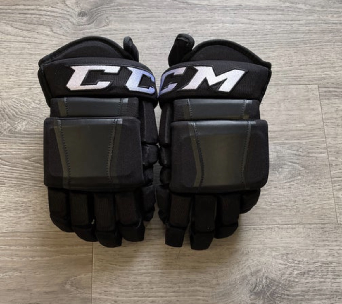 New NHL Pro Stock CCM HG97 Hockey Gloves 14” SidelineSwap
