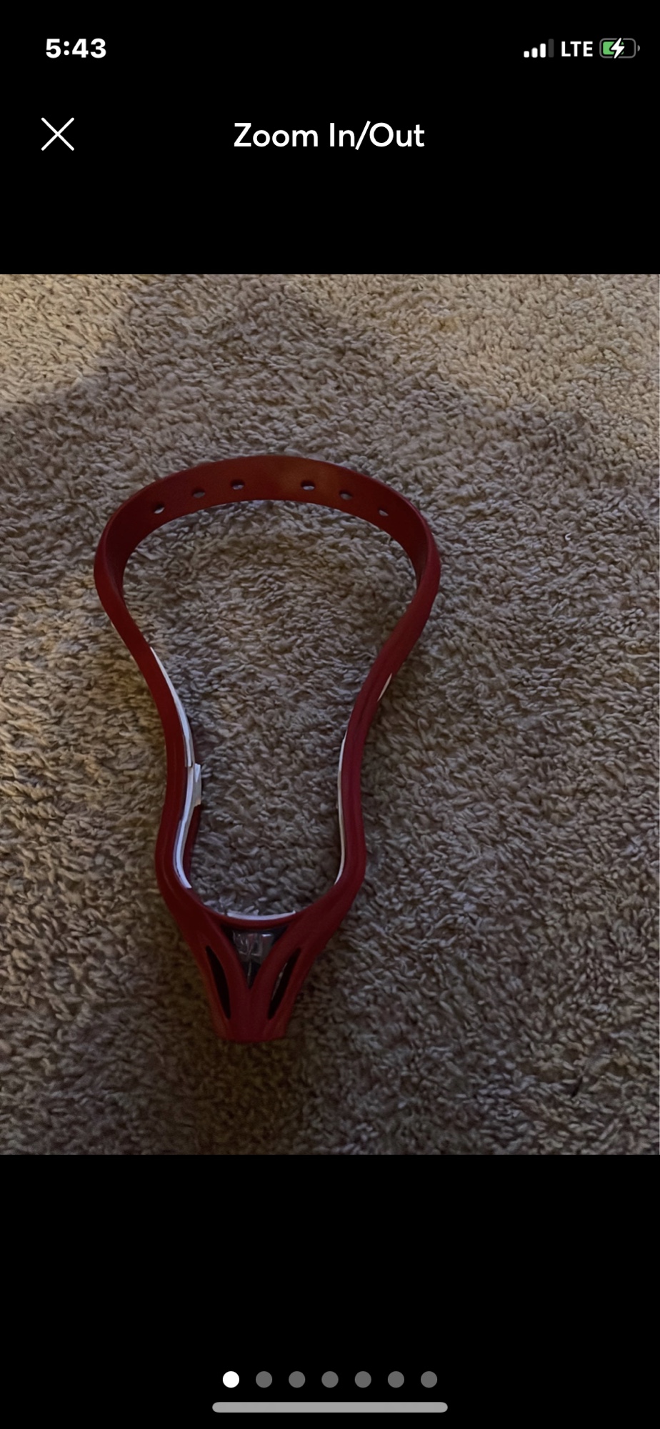 Warrior evolution 3x lacrosse head SidelineSwap