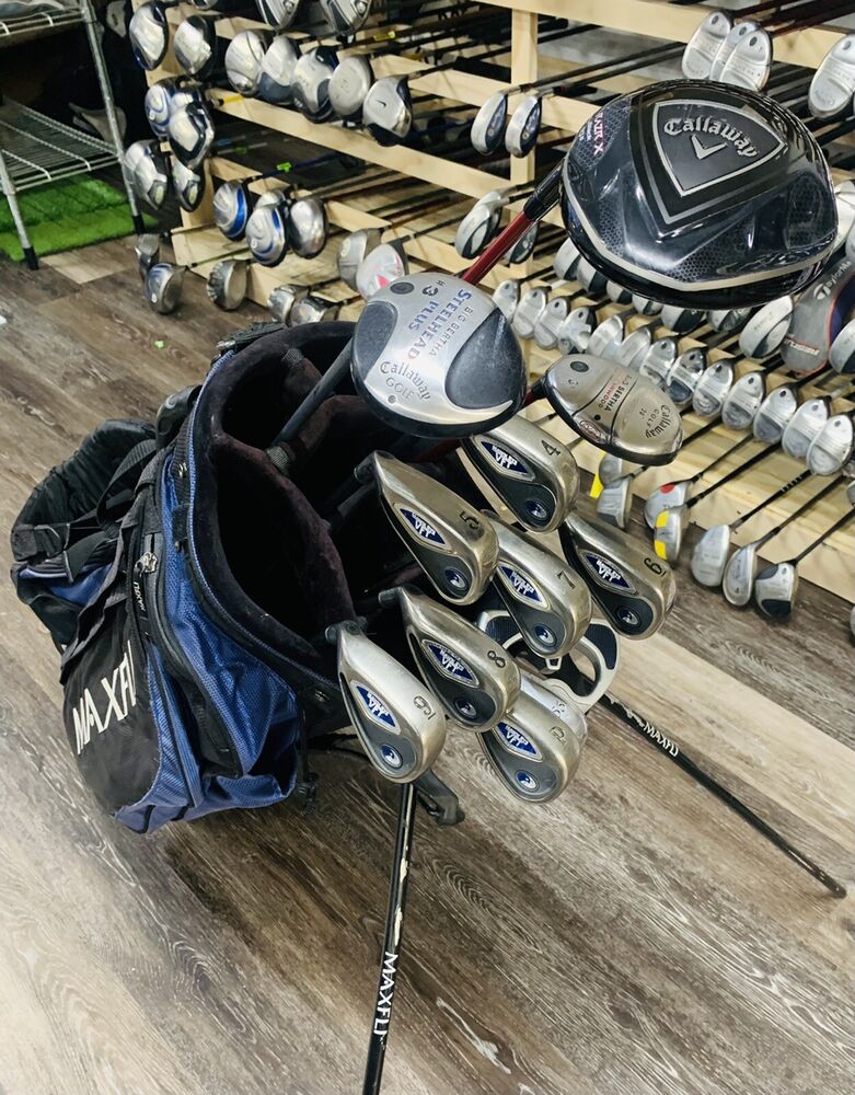Complete Set of LeftHanded Callaway Golf Clubs + Bag SidelineSwap
