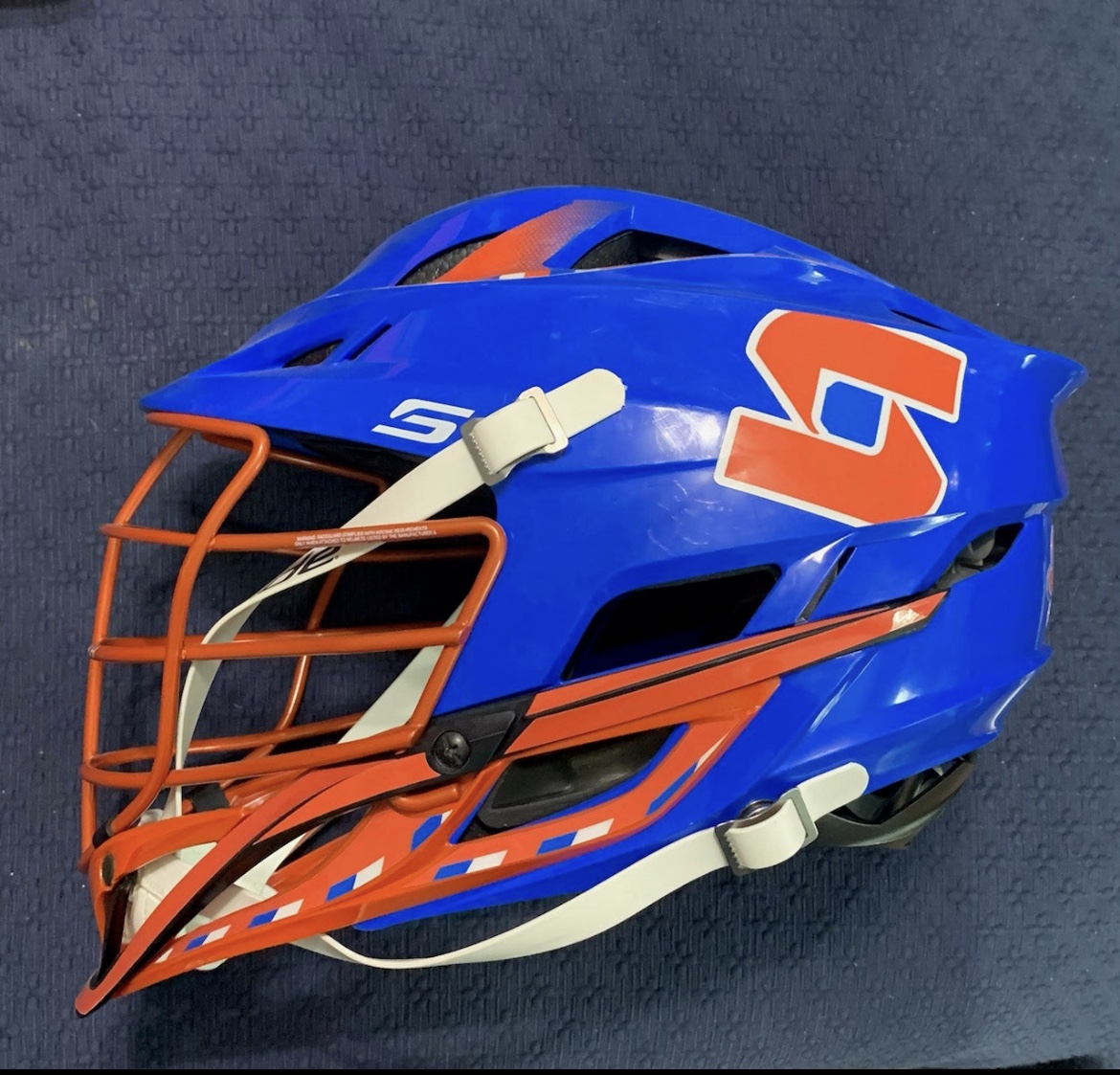 Syracuse Lacrosse Throwback Vintage Helmet SidelineSwap