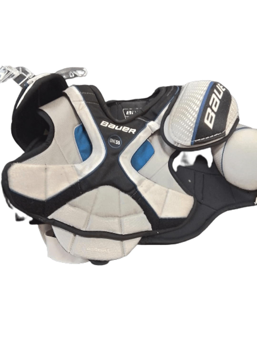 Used Bauer One 55 Md Hockey Shoulder Pads SidelineSwap