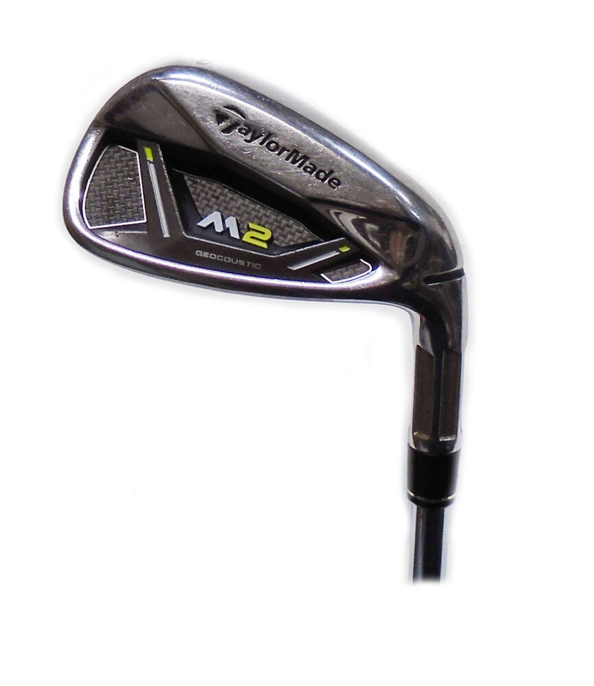 2017 TaylorMade M2 Pitching Wedge Steel REAX High Launch 88g Regular Flex SidelineSwap