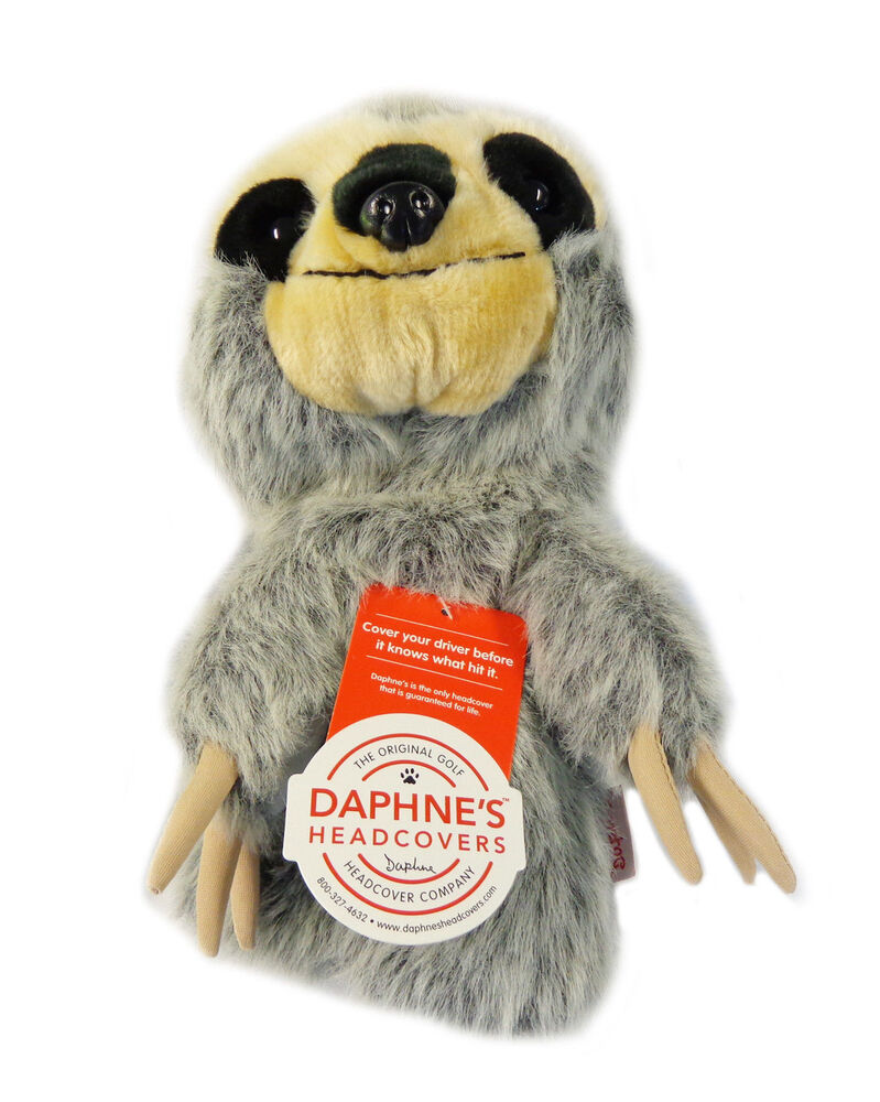 NEW Daphne's Headcovers Sloth 460cc Driver Headcover SidelineSwap