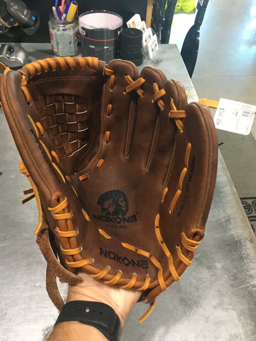 Used Nokona Walnut W1200 12" Fielders Gloves SidelineSwap