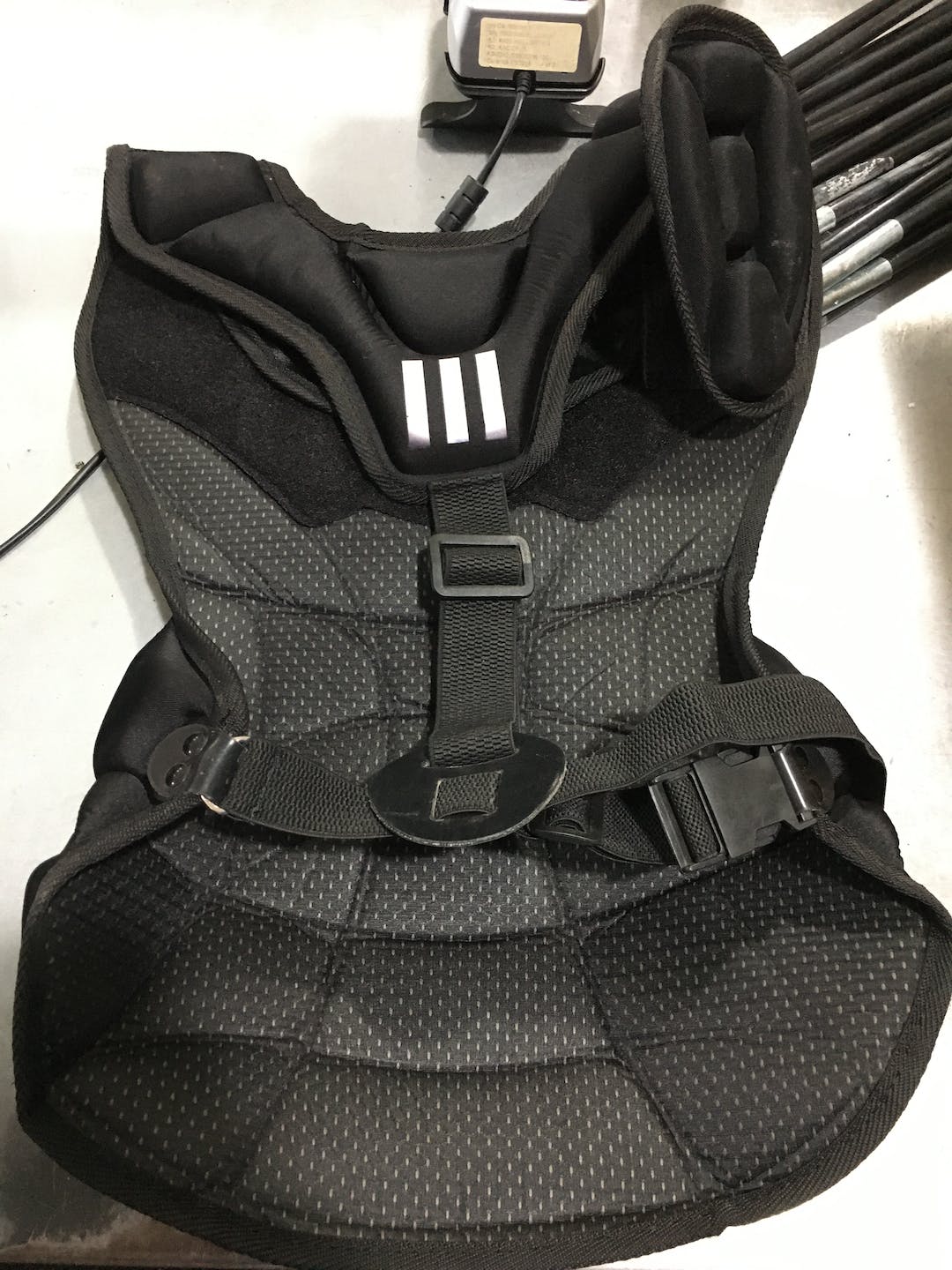 Used Adidas Chest Protector Adult Baseball & Softball Catchers