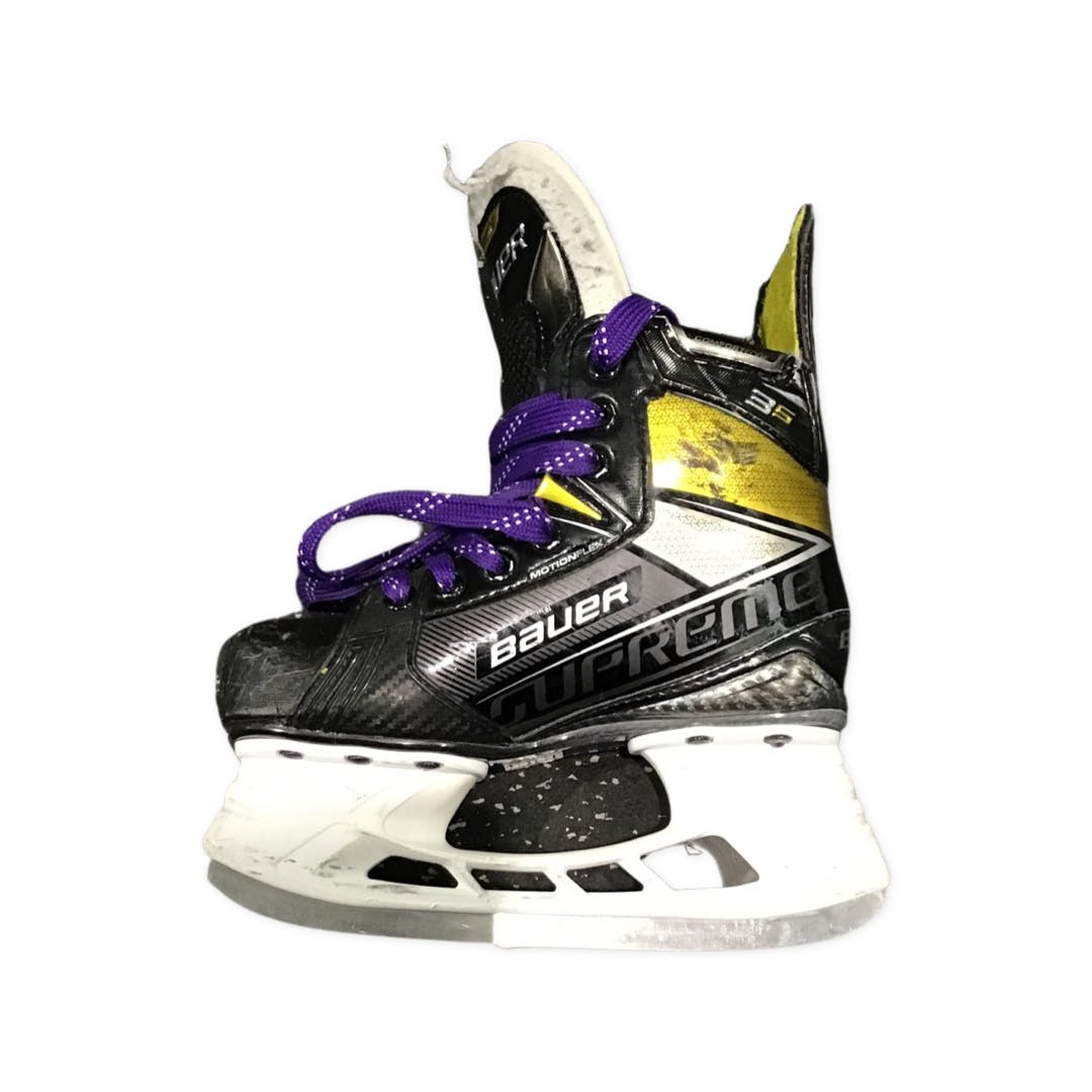 Used Bauer Supreme 3s Junior 01 Ice Hockey Skates SidelineSwap