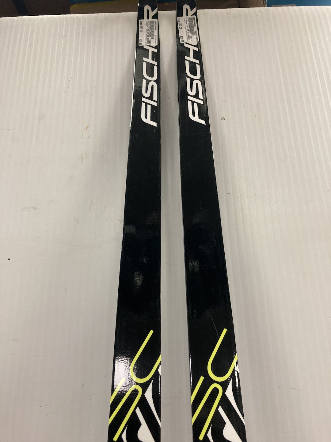 Used Fischer 202 Cm Sc Classic 202 Cm Men's Cross Country Ski Combo
