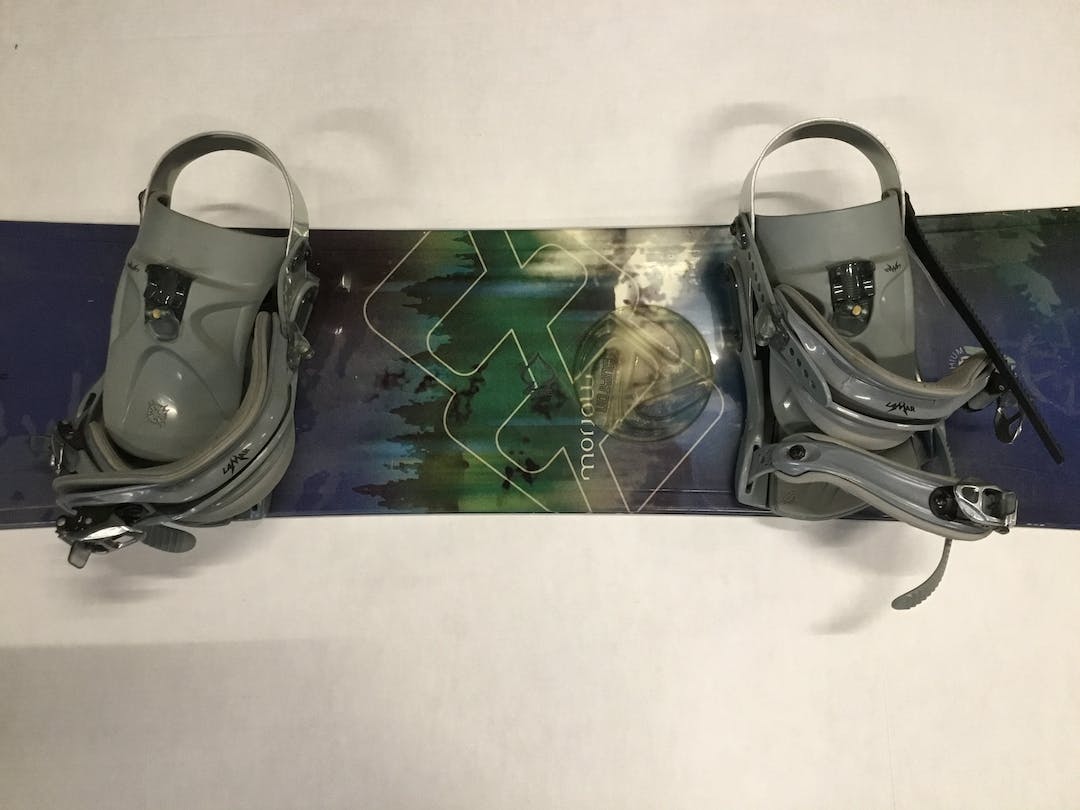 Used Morrow 159 Cm Men's Snowboard Combo SidelineSwap