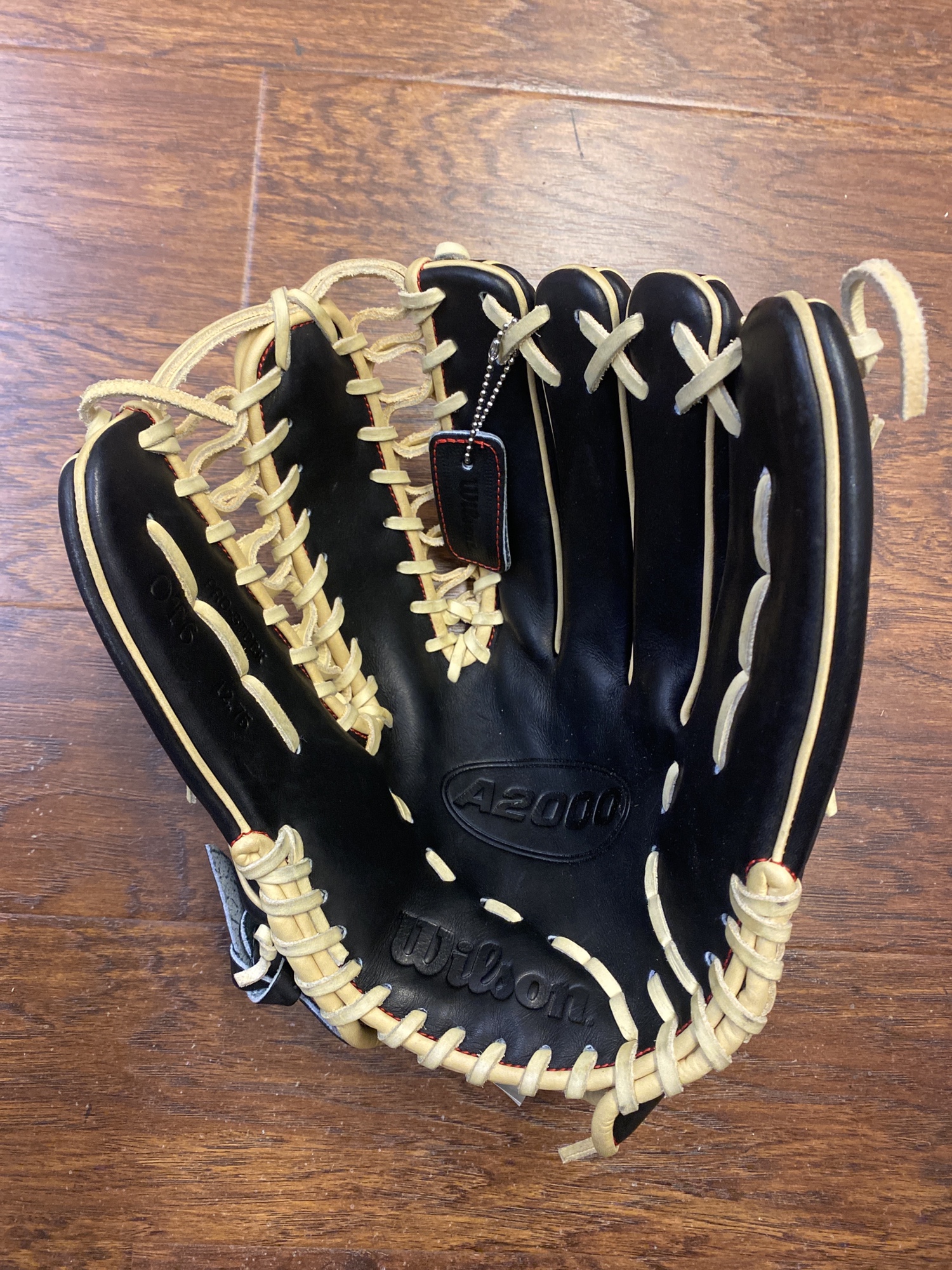Wilson 12.75” OT6 A2000 Baseball Outfielders Glove Black Tan Red