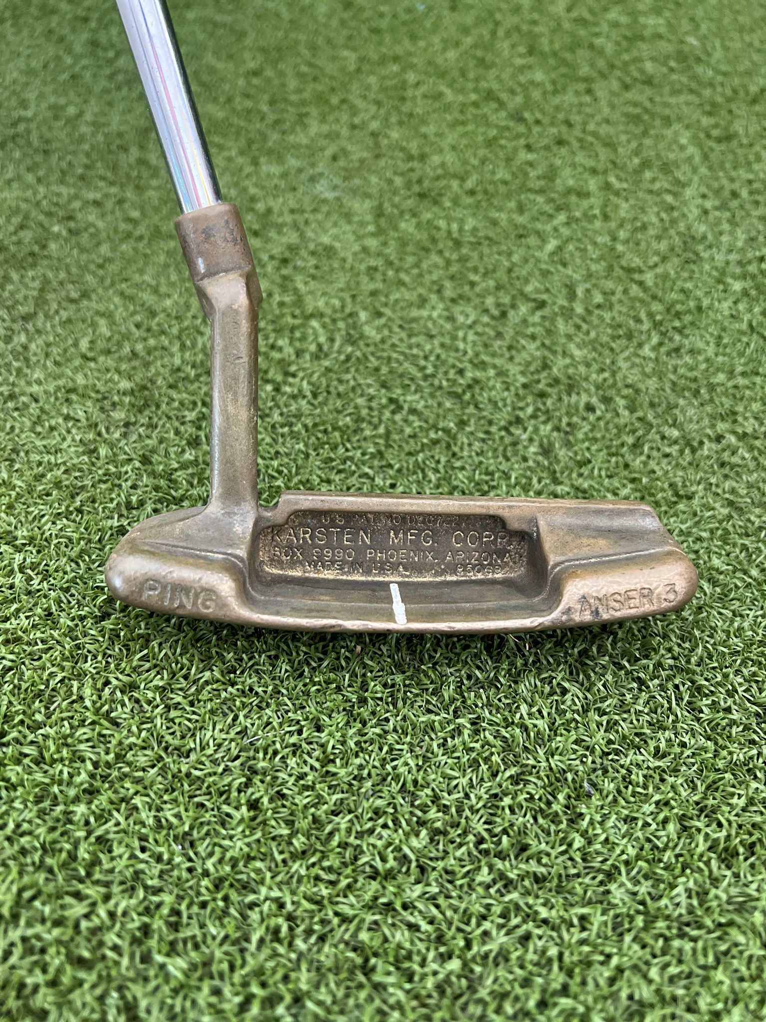 Ping Anser 3 Karsten 85068 Bronze Putter, 33", RH, Stock Shaft & New