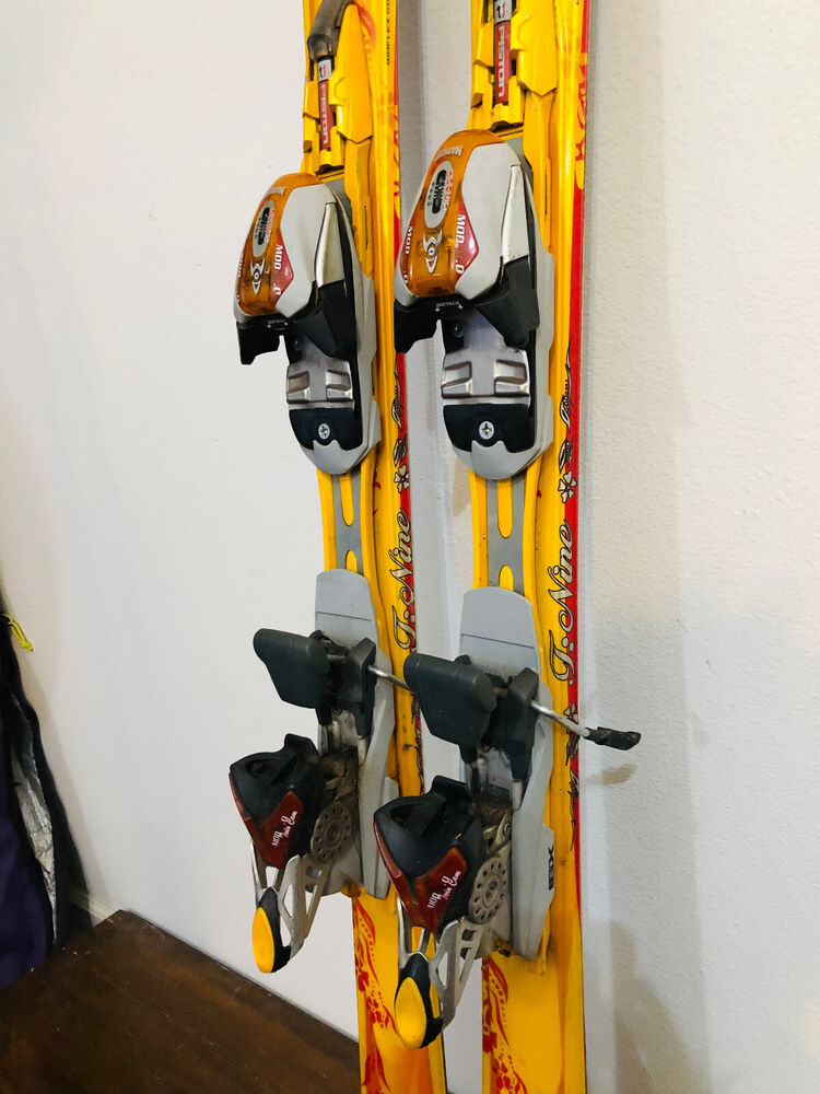 K2 Burnin' Luv Women's Downhill Skis 153 cm. Marker Bindings