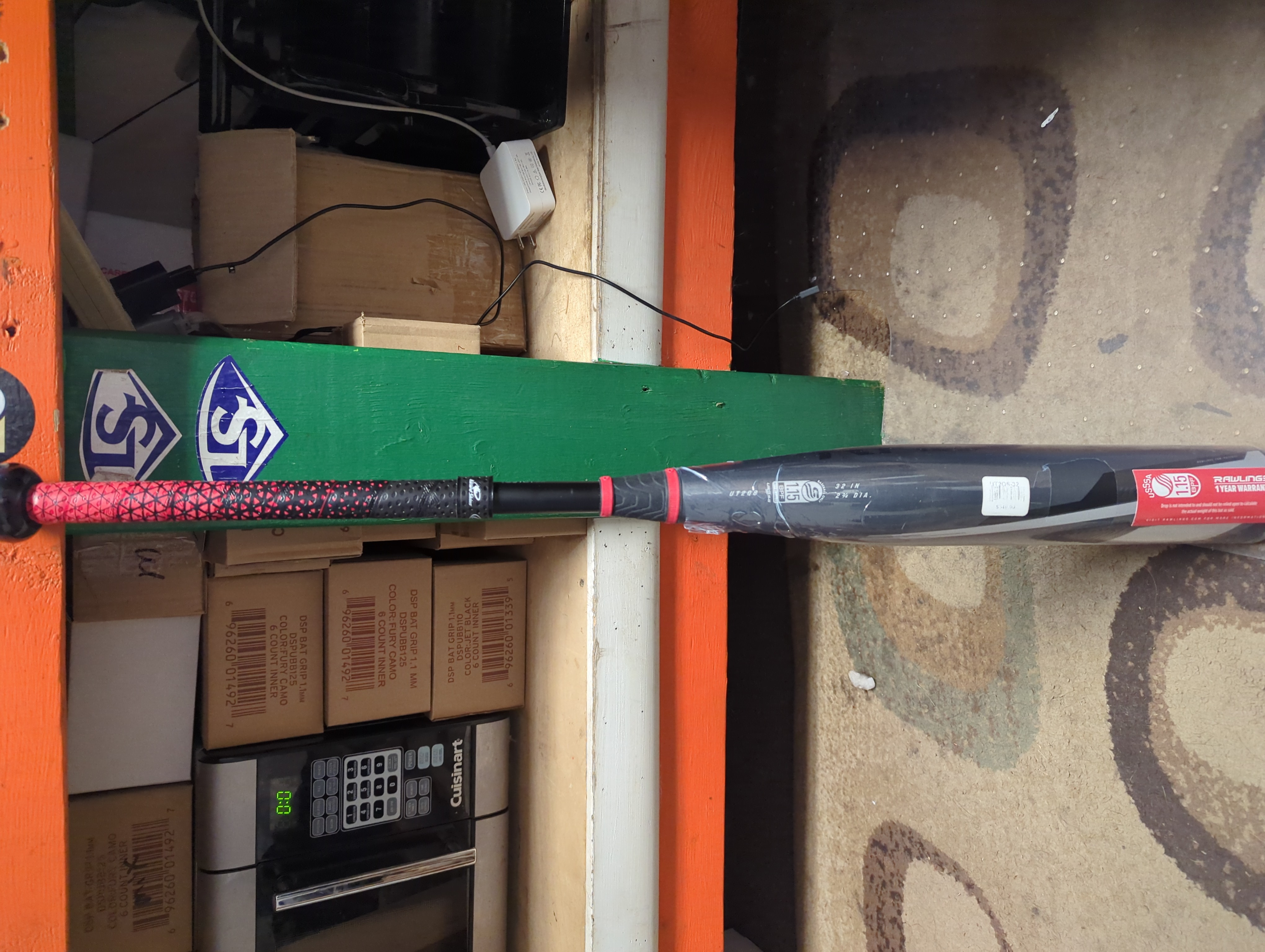 New usssa certified 2022 rawlings composite quatro pro bat 10 19 oz