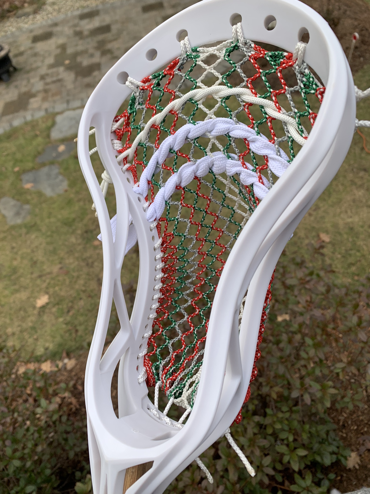 NEW Lacrosse Head CUSTOM Strung w/ Force semi soft mesh SidelineSwap