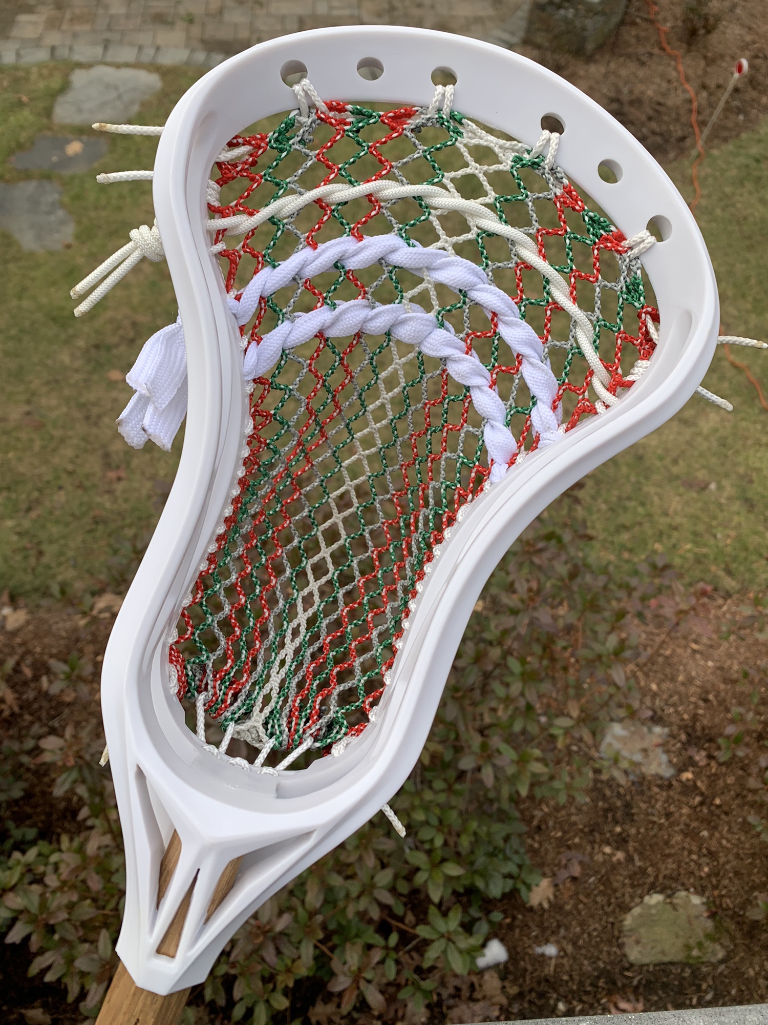 NEW Lacrosse Head CUSTOM Strung w/ Force semi soft mesh SidelineSwap