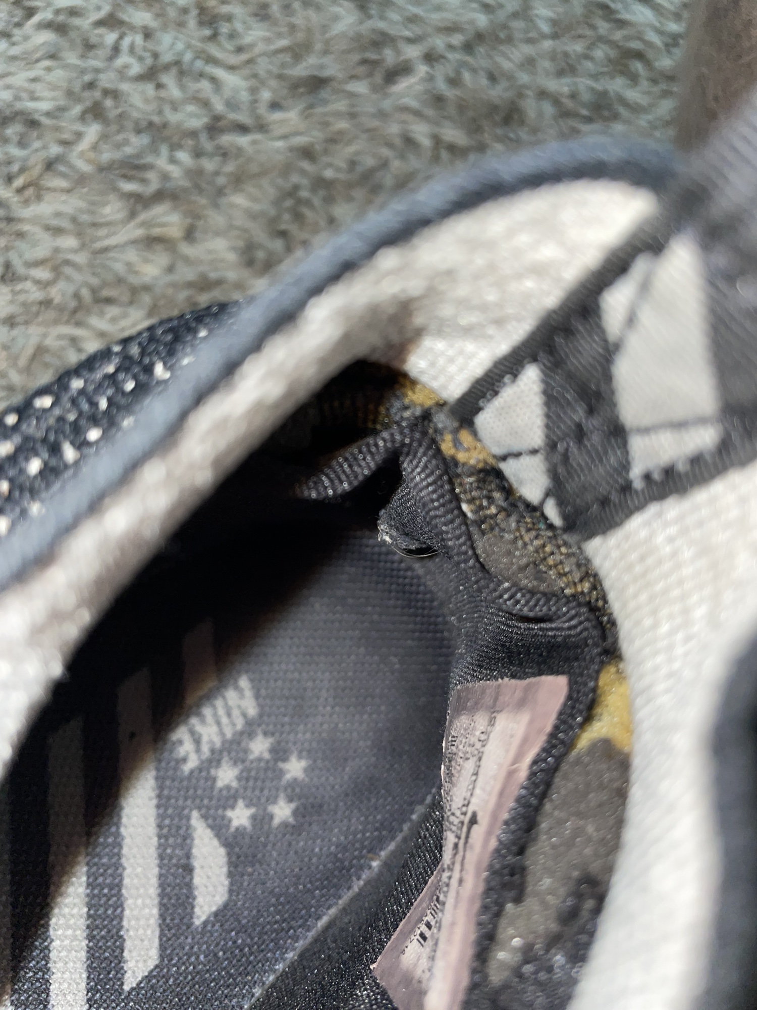 tearable nike shoes
