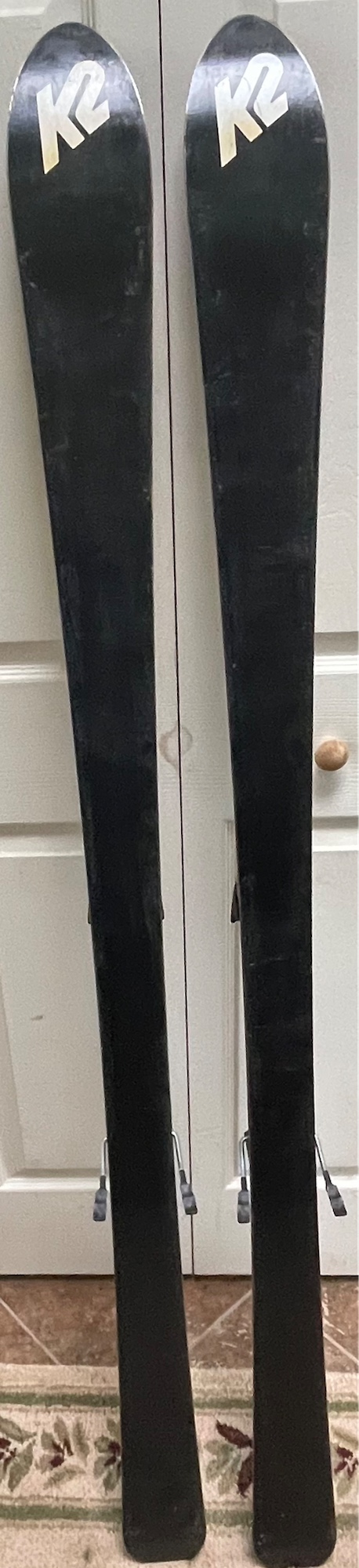 K2 T:Nine 160 cm skis with bindings | SidelineSwap